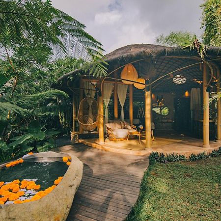 Villa Hideout Eco Bamboo House Bali Selat Esterno foto