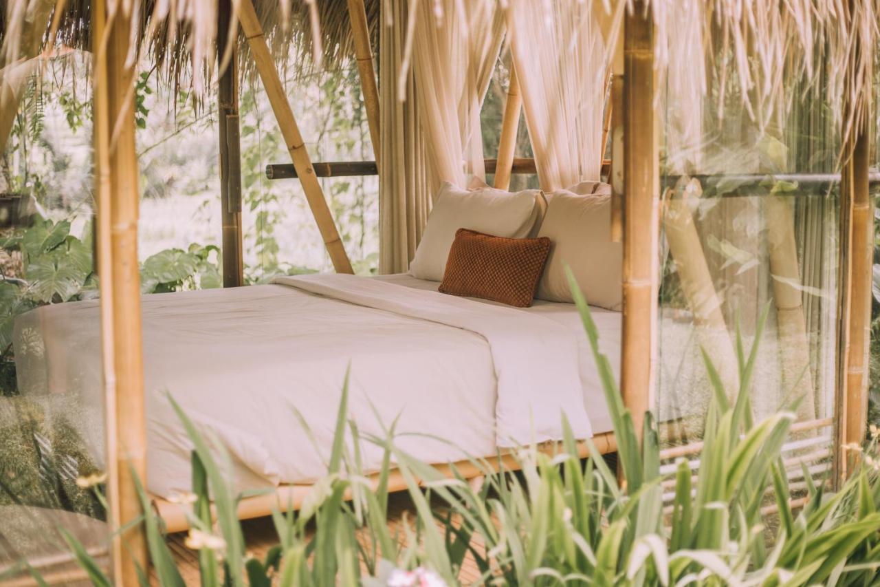 Villa Hideout Eco Bamboo House Bali Selat Esterno foto