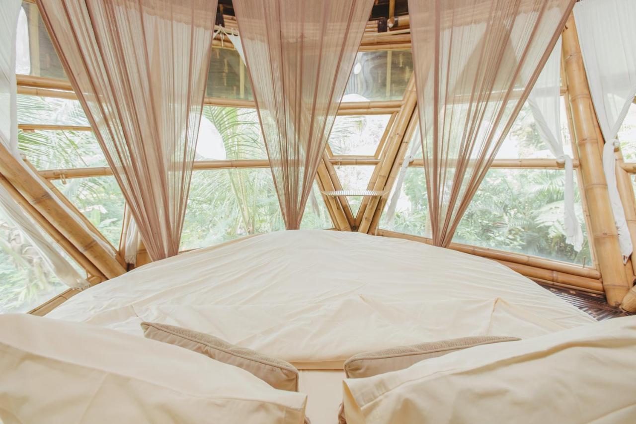 Villa Hideout Eco Bamboo House Bali Selat Esterno foto