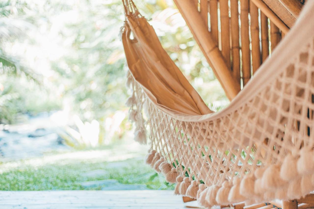 Villa Hideout Eco Bamboo House Bali Selat Esterno foto